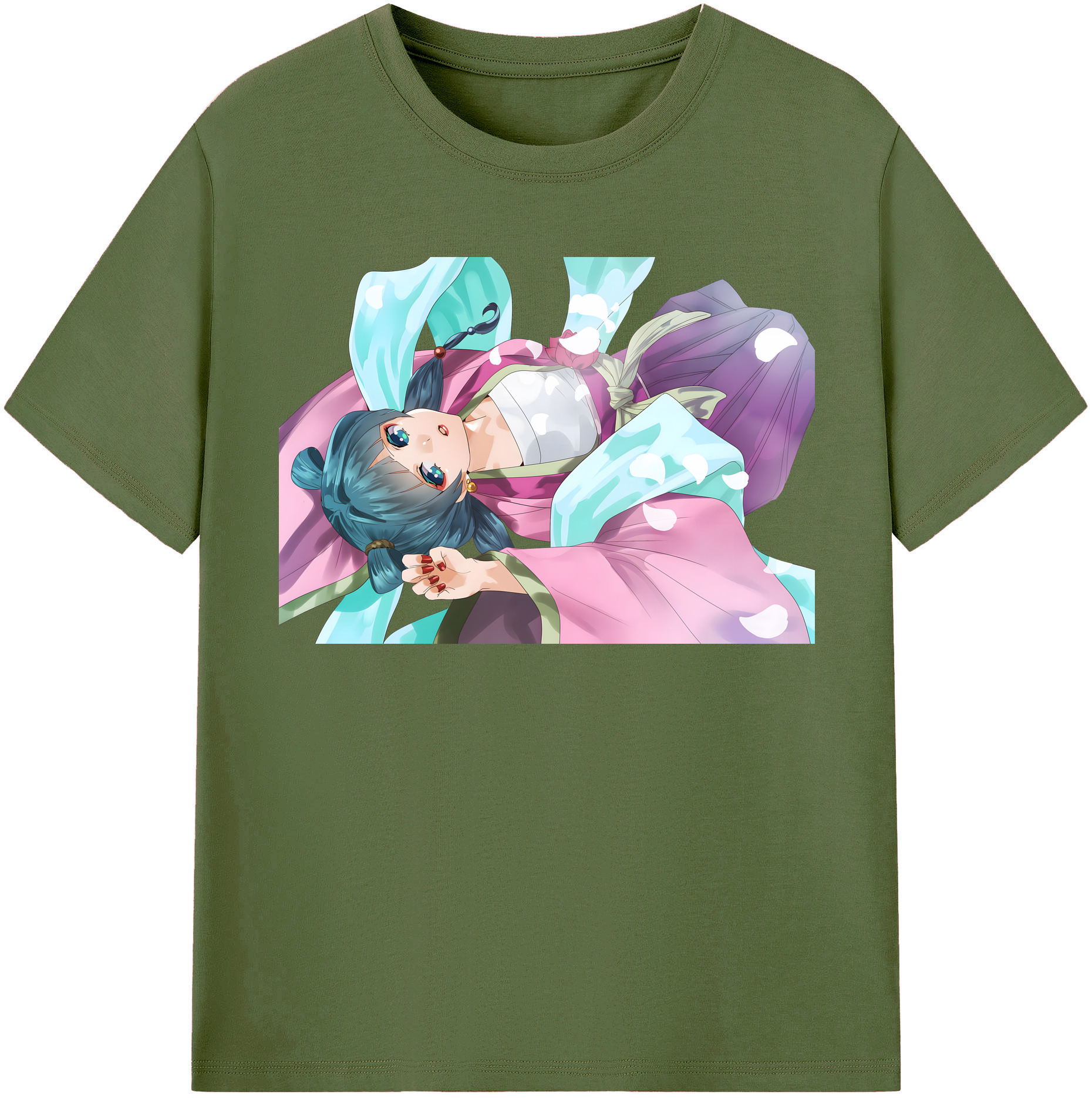 （画像用） 薬屋のひとりごと The Apothecary Diaries 綿100％半袖Tシャツ（フロントプリント）